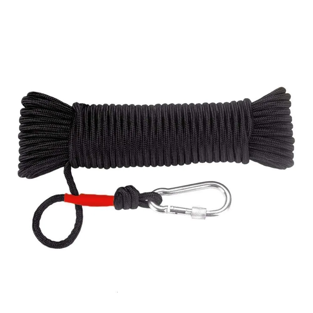 20m Emergency Escape Rope With Climbing Buckle And Safety Lock Nylon  Fishing Magnet Ropes For Rescue And Rescue 230210 From Hui09, $21