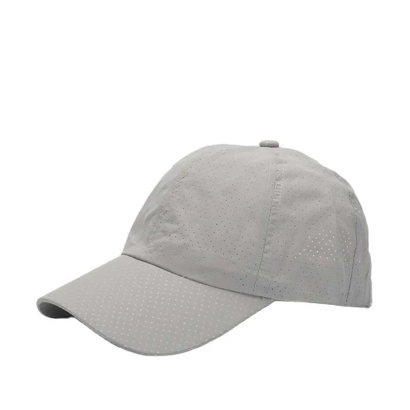 Bollmössor Cokk Summer Baseball Cap Snabbtorkning utomhus sportmössa rese fritid sol hatt kvinnor män unisex sunshade andningsbara avslappnade ben G230209