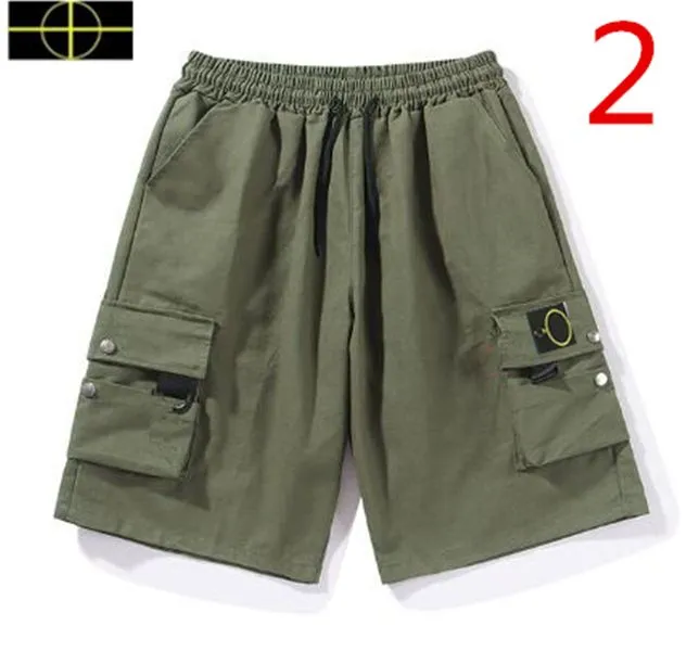 plus size shorts new work clothes summer stone shorts island fashion brand ins thin loose 5/5 pants men's casual pants beach pants size s-3xl