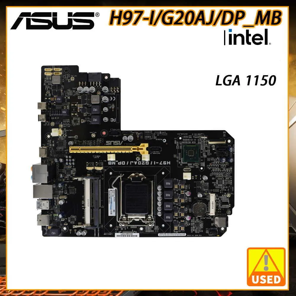 ASUS H97 I/G20AJ/DP_MB LGA 1150 Gaming Motherboard DDR3 RAM USB2 من 621