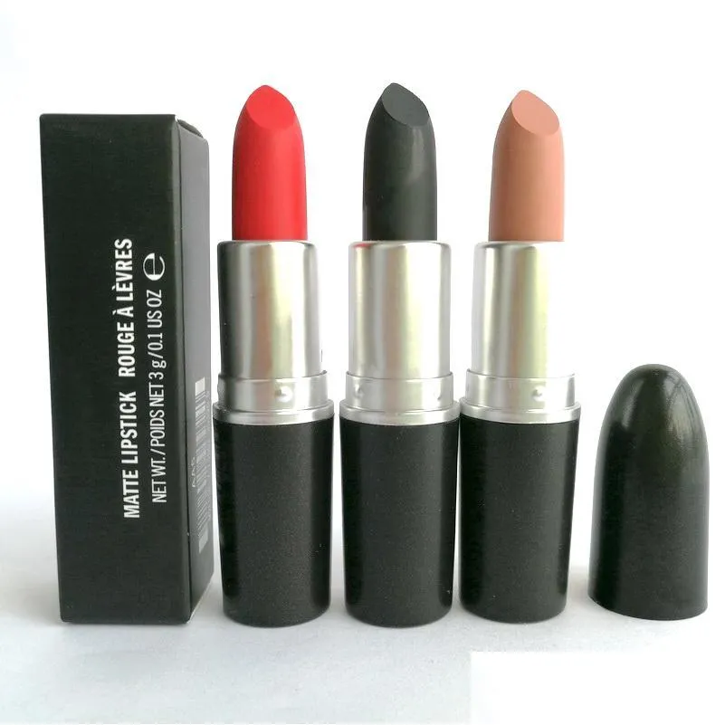 Rouge À Lèvres 18 Couleurs Mat Rubis W Oo Kinda Beauté Sexy Maquillage Imperméable Brillant À Lèvres Avec Sier Tube Drop Delivery Santé Lèvres Dhd10