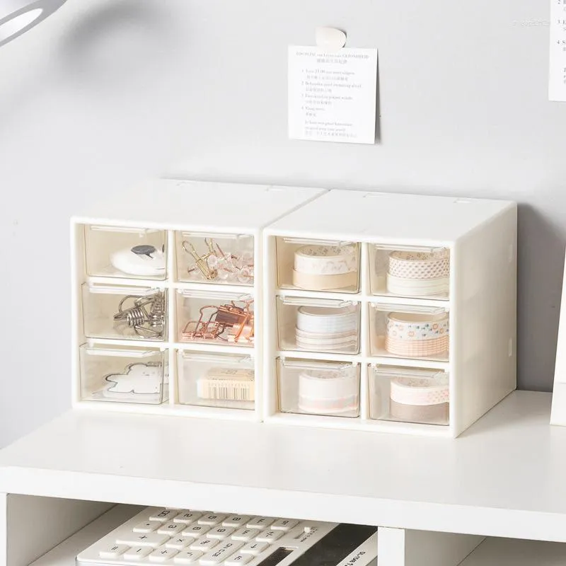 Storage Boxes Simple Ins Style Desktop Drawer Sundries Case Small Objects Makeup Box Home Decoration Accessories Keys