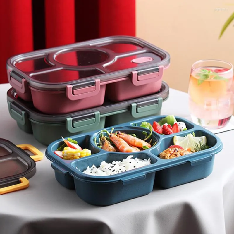 Servis uppsättningar bento box stil container förvaring lunch för barn med soppa cup japansk mellanmål isolerade