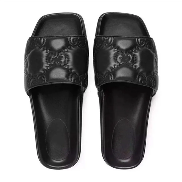 Gucci slides cheap scuff
