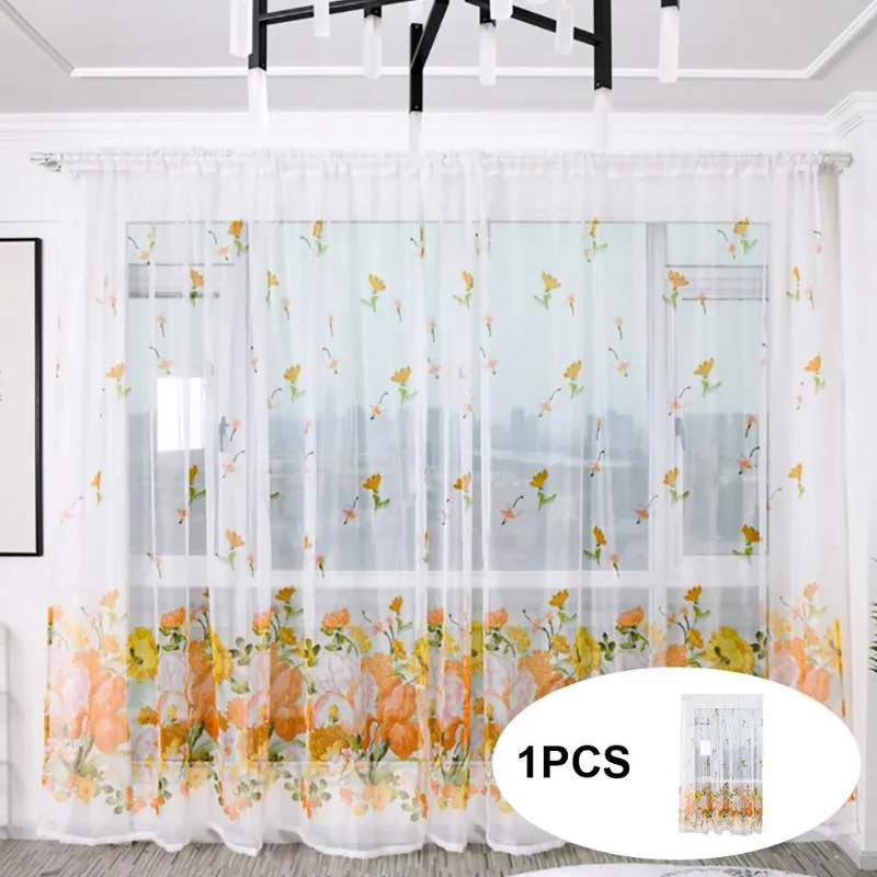 Kurtyna jodełka prysznic tiul tiulowy okno sheer drzewa drape domowe tekstylia Pokaż zasłony do łazienki