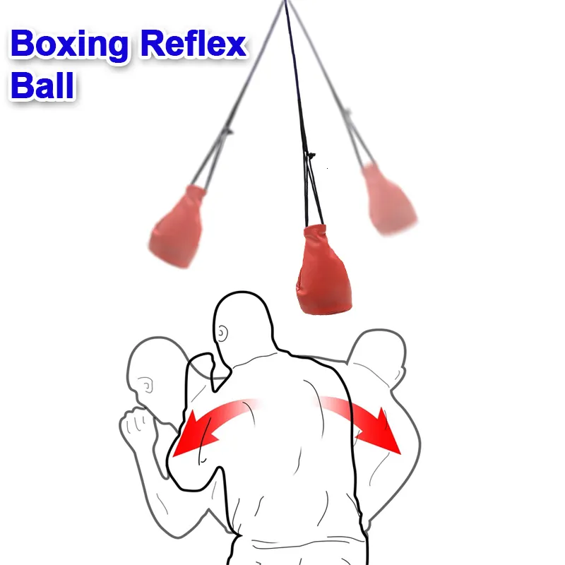 Punching Balls Boxing Reflex Ball Speed Exercise Fight Sandbag Home Gym