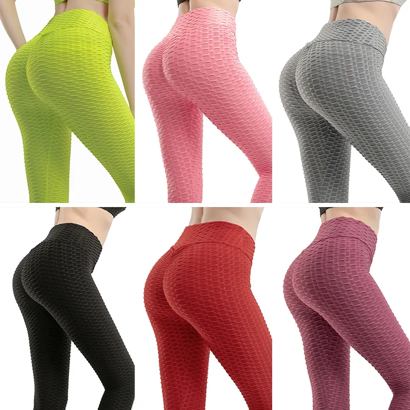 High Waisted Sheer Yoga Pants For Women Butt Lifting, Anti