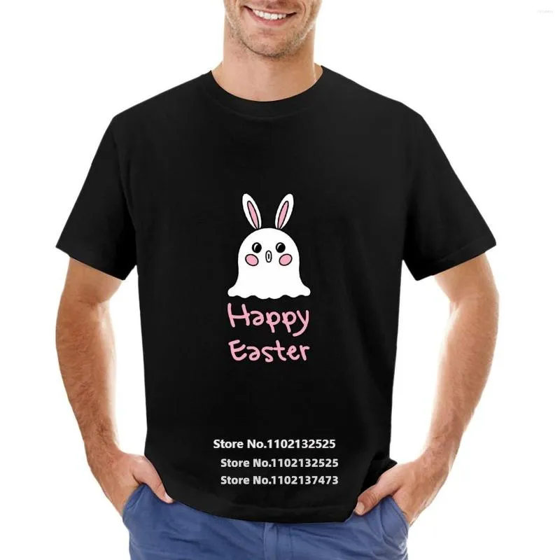 Men's T Shirts Novelty Happy Easter Men Cotton Shirt Short Sleeve TShirts O Neck Hip Hop Casual Streetwear Tops