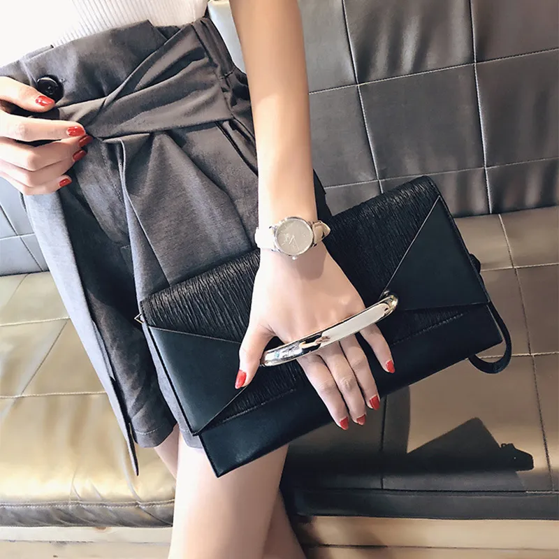 Avondtassen envelop koppelingszak vrouwen leer luxe handtassen