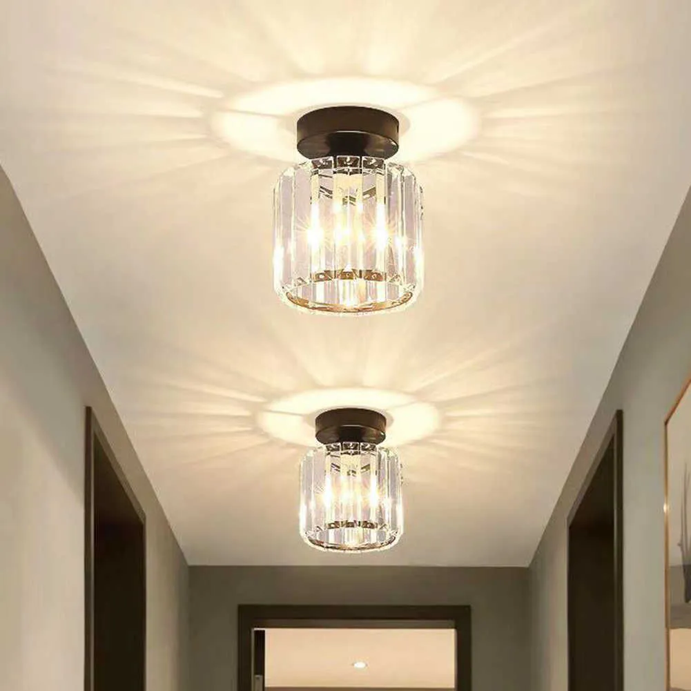 Crystal Mount Sufit S Modern Handlway salon Lights Home Light