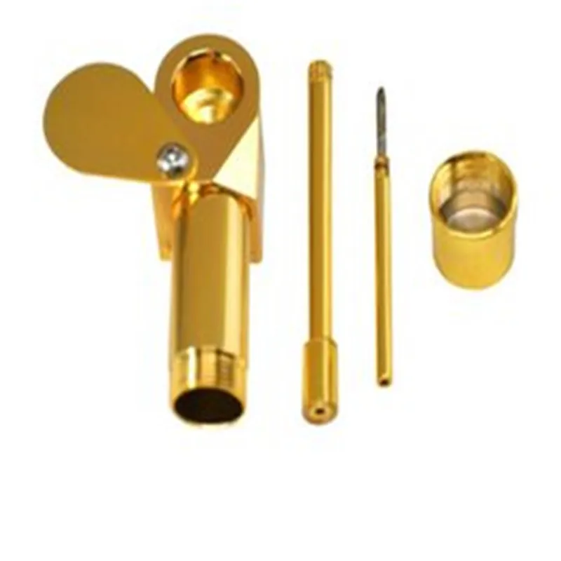 Hot-selling New Products Factory Direct-selling Pipe Brass Pipe Set Golden Pipe