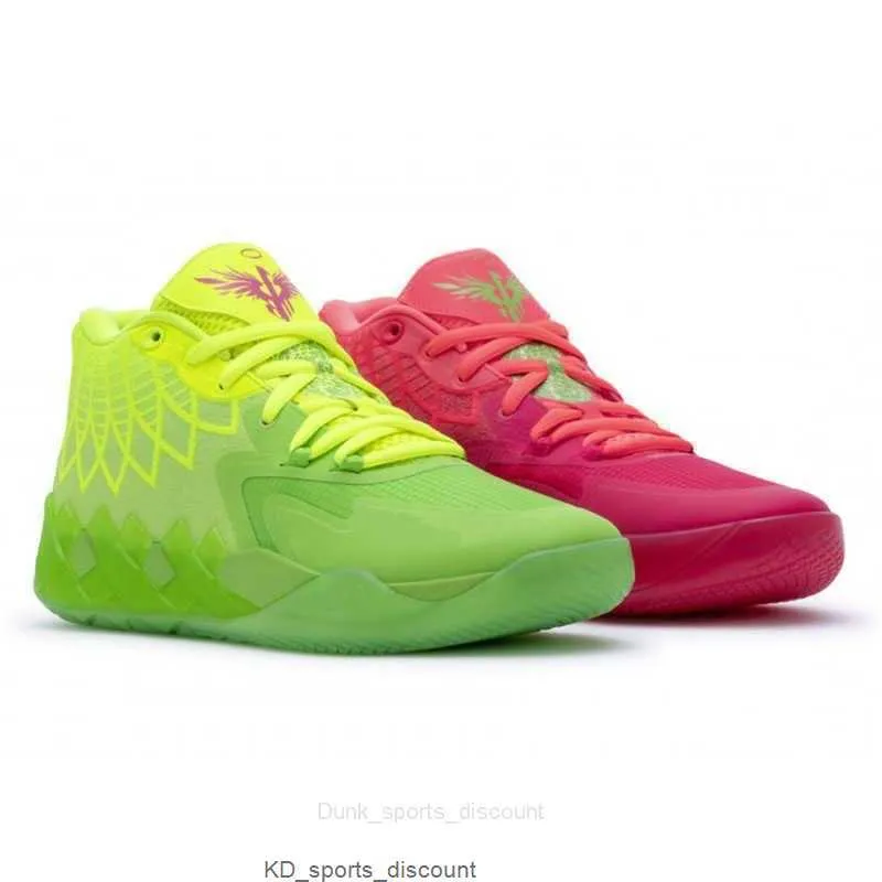 MB01 Rick and Morty Basketball Shoes For Sale Lamelos Ball 남자 여성 무지개 빛깔의 꿈 버즈 시티 록 릿지 레드 갤럭시 여기에서 k binr