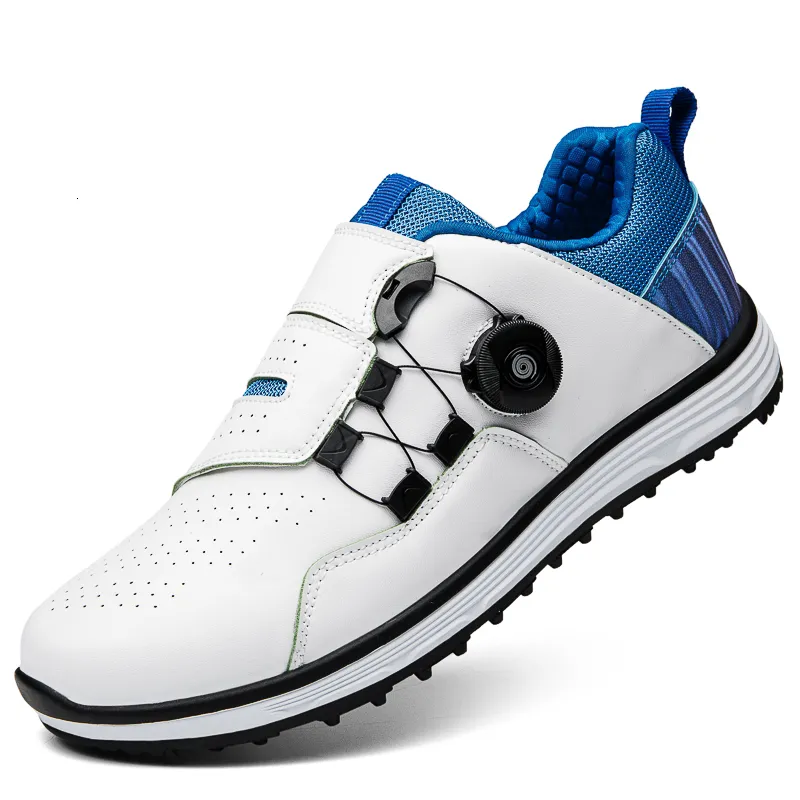 Güvenlik Ayakkabıları Erkek Golf Ayakkabıları Kış Kış Yüksek Kaliteli Dış Mekan Nefes Alabilir Su Geçirmez Hızlı Hızlı Düğme Sönen 230211