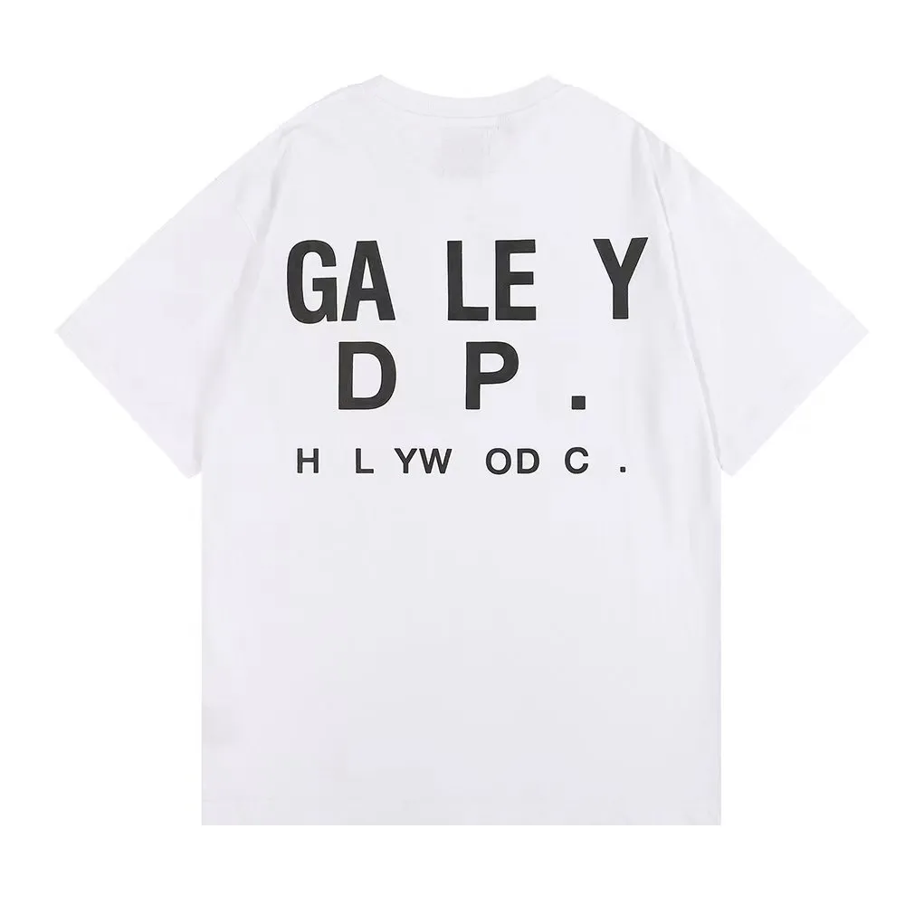 Designer Hommes T-shirt Mode Blanc T-shirts Qualité Femmes Manches courtes Lettre Classi Pur Coton Confortable Taille Européenne S-XL