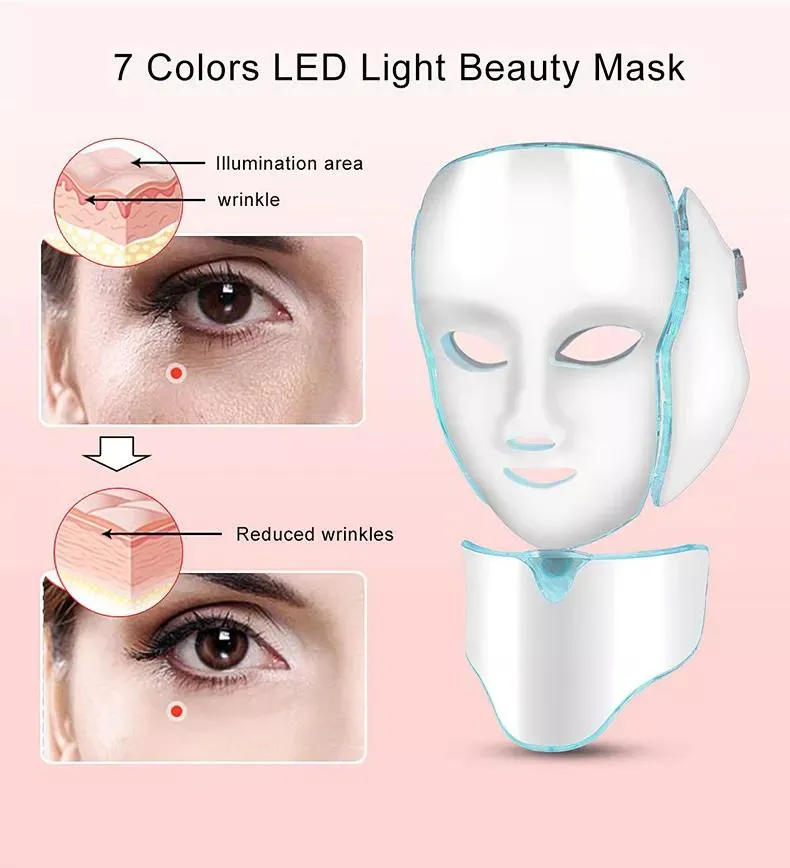 Factory Direct Sales led light skin treatment mask device