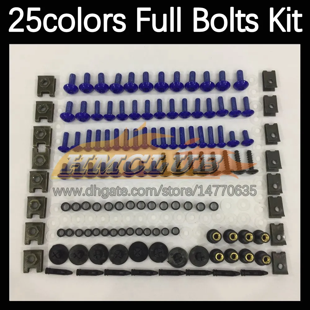 Kit per viti completo per body moto completo di 268pc per Honda NSR250R MC28 PGM4 NSR 250R 250 R 94 1995 1996 1997 1998 1998 1999 Bulloni per motociclisti Bulloni da dado a vitto