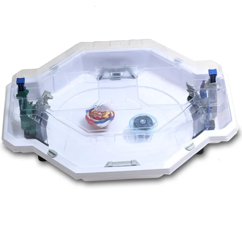 Spinning Top Beyblades Burst Arena Disk Duel emocionante Top Beyblades Launcher Acessórios Arena Stadium Presente para Kids Plastic Toy 230210