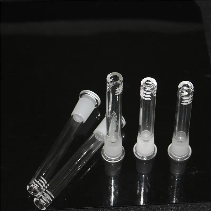 Hookah Multiple Sizes Glass Bongs Downstem Water Pipes Down Stem 18-14mm 14mm 18mm For Pipe Dab Oil Rig Beaker Bong