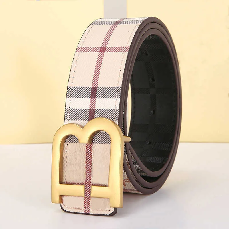 Designer Burberry Belt For Men Classic Vintage Style With Smooth