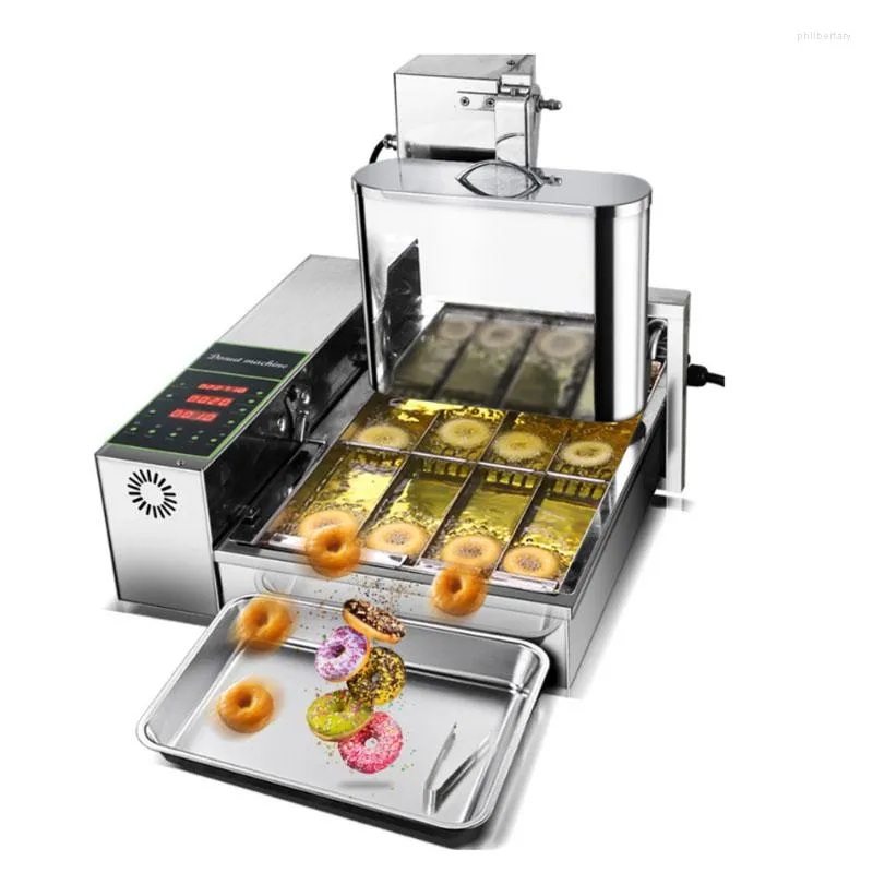 Machines à pain Commercial Beignet Gaufrier Électrique Entièrement Automatique 1/2/4/6 Rangées Crêpe Sandwich Friteuse Machine Cuisine Appareil De Cuisson