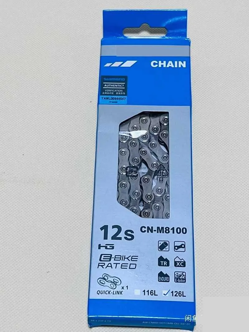 Shimano Bicycle M8100 M7100 12 Speed For Current 12v MTB 126L Driving Spare Parts Road Bike Chains 0210