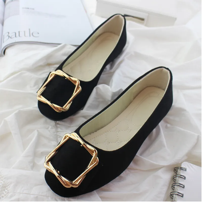 Dress Shoes Comemore Women Flats Luxury Elegant Pumps Woman Loafers Summer Moccasins Ballerinas Flat Casual Shoes Ladies Plus Size 43 230211