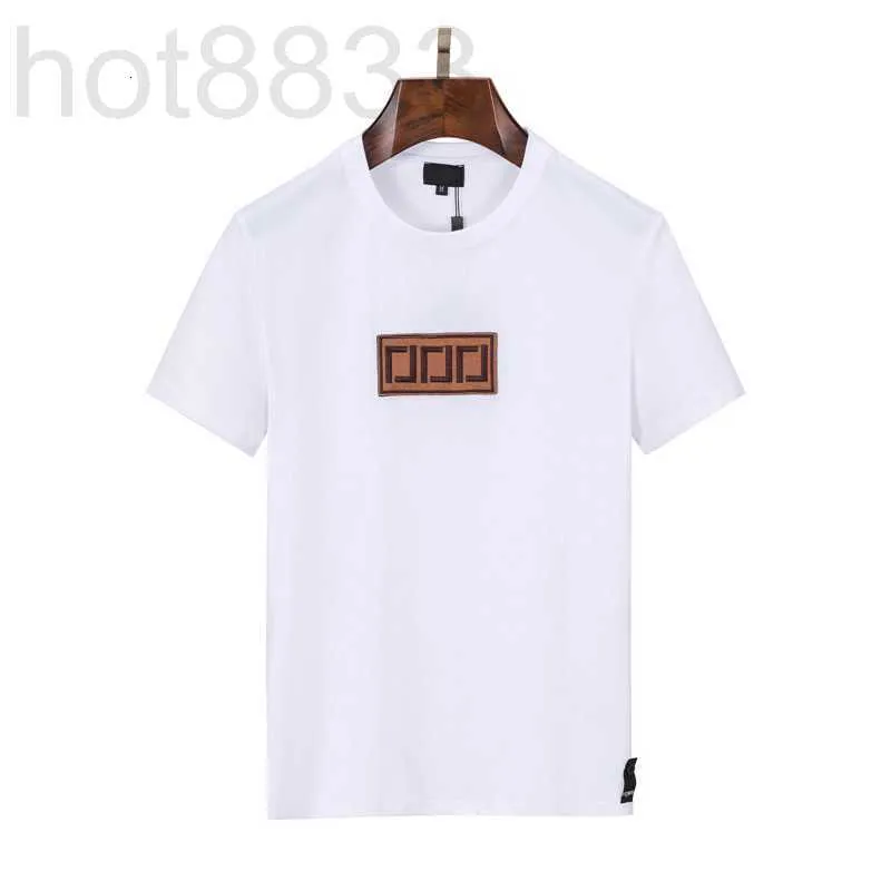 T-shirts pour hommes Designer de haute qualité pour hommes Impression décontractée Chemises créatives Couleur unie Chemise respirante Lâche Col rond Manches courtes Hommes Dernier 9YM