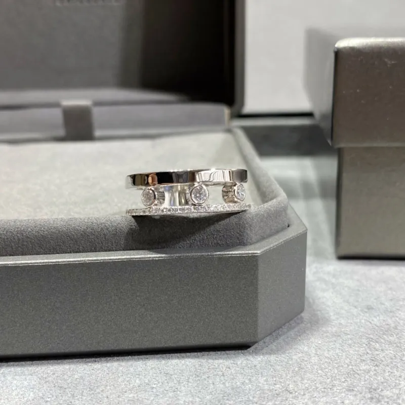 18k Rose Gold Nicola Peltz Wedding Ring With 925 Sterling Silver