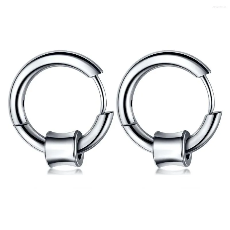 Hoop Earrings DARHSEN Small Men Top Quality Stainless Steel Fashion Jewelry Boyfriend Party Gift Arrival 2023