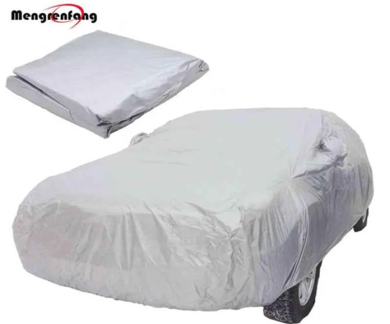 Couverture de voiture complète intérieur extérieur soleil pluie neige glace protection anti-uv anti-poussière auto couvre pour berline hayon SUV universel Y220521722406