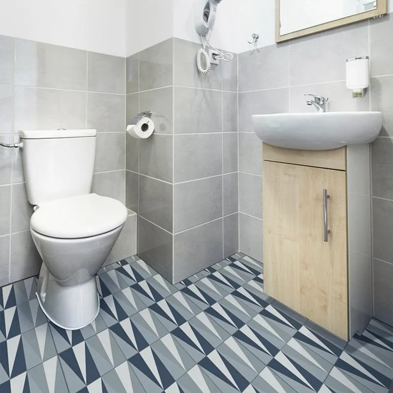 Naklejki ścienne przeciwpoślizgowe odporne na tapety wodoodporne zagęszczenie płytki podłogowe domowe dekoracja łazienki