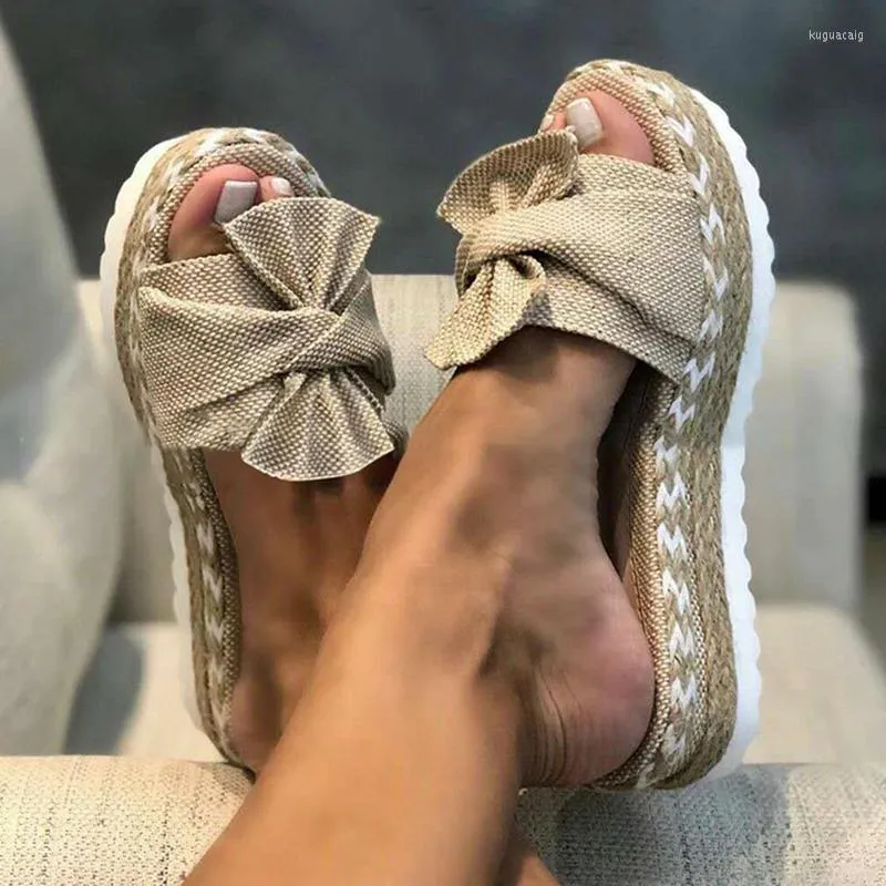 Sandalen vrouwen schoenen mode open teen wandelen buiten dames massieve kleur wig casual vrouwelijk schoeisel