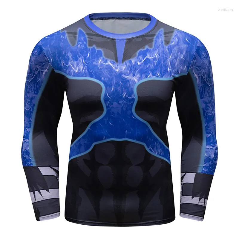 Erkek Tişörtleri Cody Lundin Boks Jersey 3D Baskı Rash Guard Muay Thai Uzun Kollu Fitness MMA BJJ Fightwear Sport