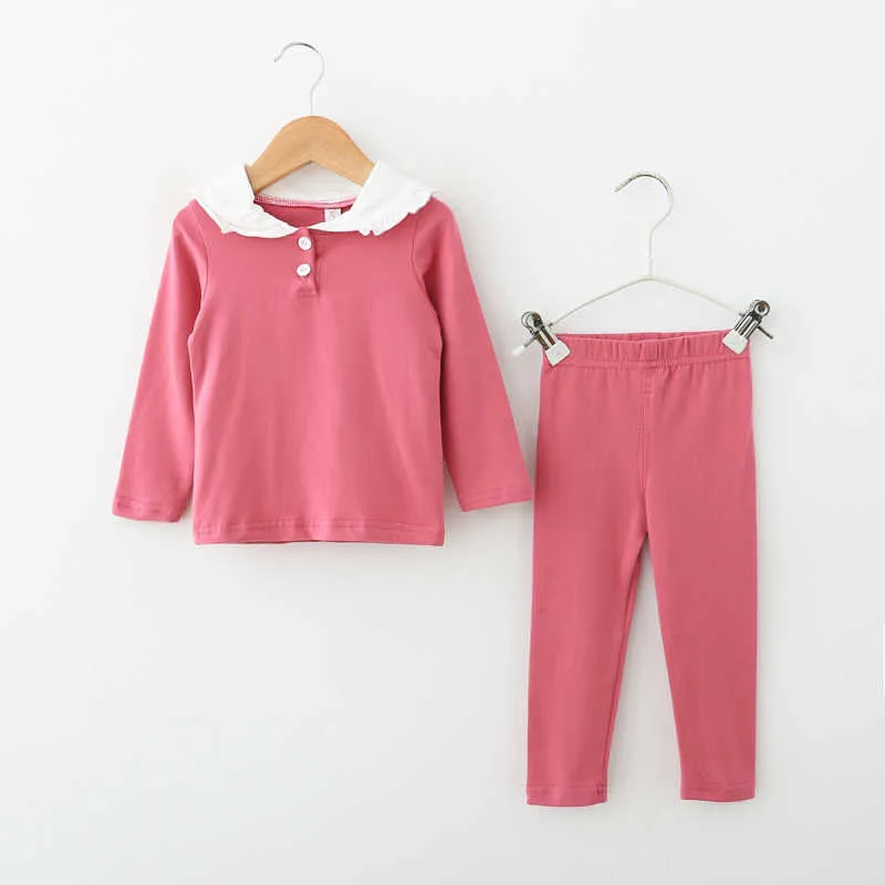 Sets baby pajamas Suit Spring Summer Clothing set Kids cotton pcs Children outfit Sport Tracksuit clothes for girls sleepwear