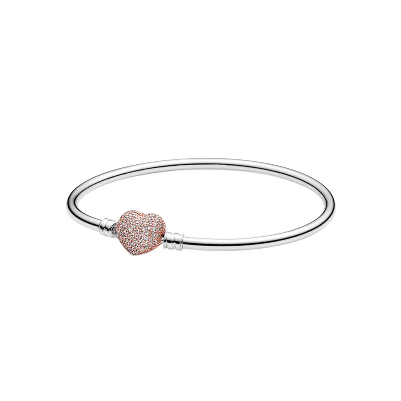 Sparkling Pave Rose Gold Gold Hearts Garra