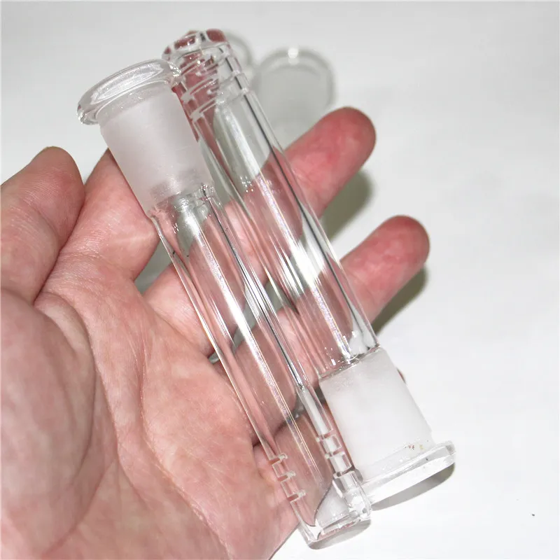 Glass Hookah Accessories Downstem 14/18mm diffuser Down Stem 3inch-6inch for glass water pipe dab rig bong