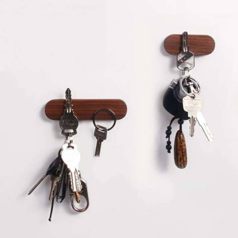 Ganci per guide in legno, decorazioni per la casa uniche ed eleganti, portachiavi, magnete, organizer in faggio, ornamentale