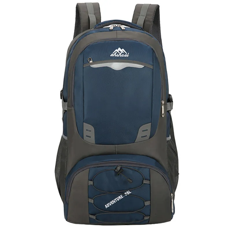 Borse da scuola 85L 60L 40L Zaino impermeabile da uomo Borsa da viaggio Borsa sportiva Confezione da alpinismo all'aperto Escursionismo Arrampicata Zaino da campeggio per uomo 230211