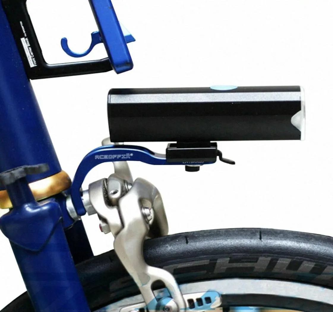 Twtopse Bike Light для Brompton Folding Bicycle Cnc Head Head Lamper 300LM 2600MAH светодиод USB Rechargable QBZK9250939