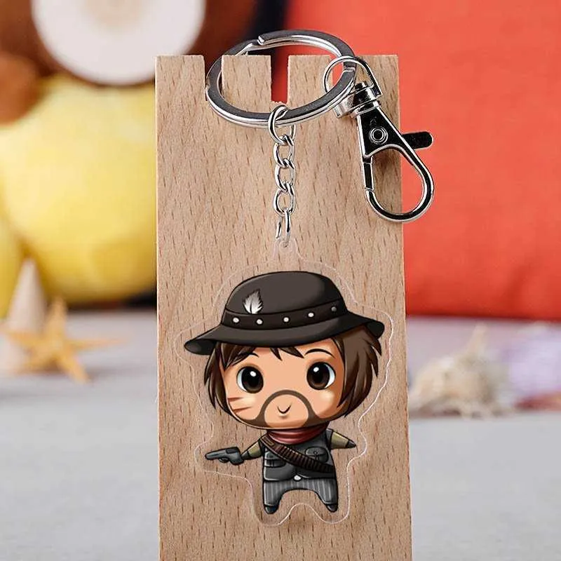 Red Dead Redemption Acrylic Keychains 17 Styles For Dutch Van Der Linde Hosea Matthews Arthur Morgan And John Marston Wooden Keyring Games G230210 From Sihuai06 2.7 DHgate.Com