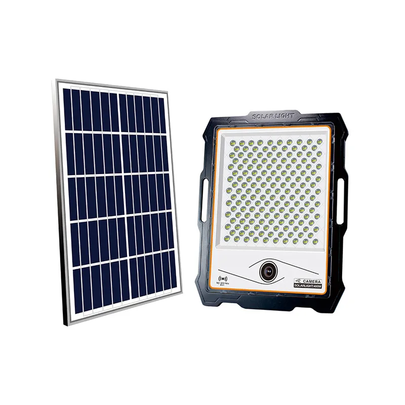 Solar Flood Lights Camera Security Outdoor met bewegingssensor 1080p HD 3500lm Flood Light Cam Direct naar WiFi Waterdicht nu CRESTECH168