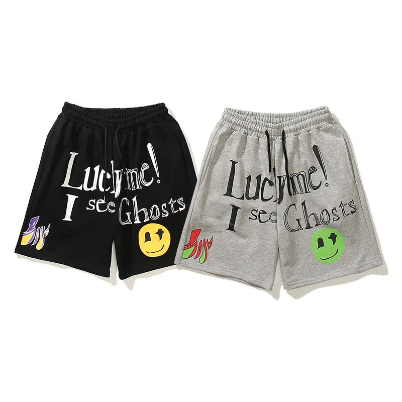 Shorts Jogger Taille Plus Pour Hommes Femmes Doodle Imprimé Casual Pantalons Courts Vêtements Hommes