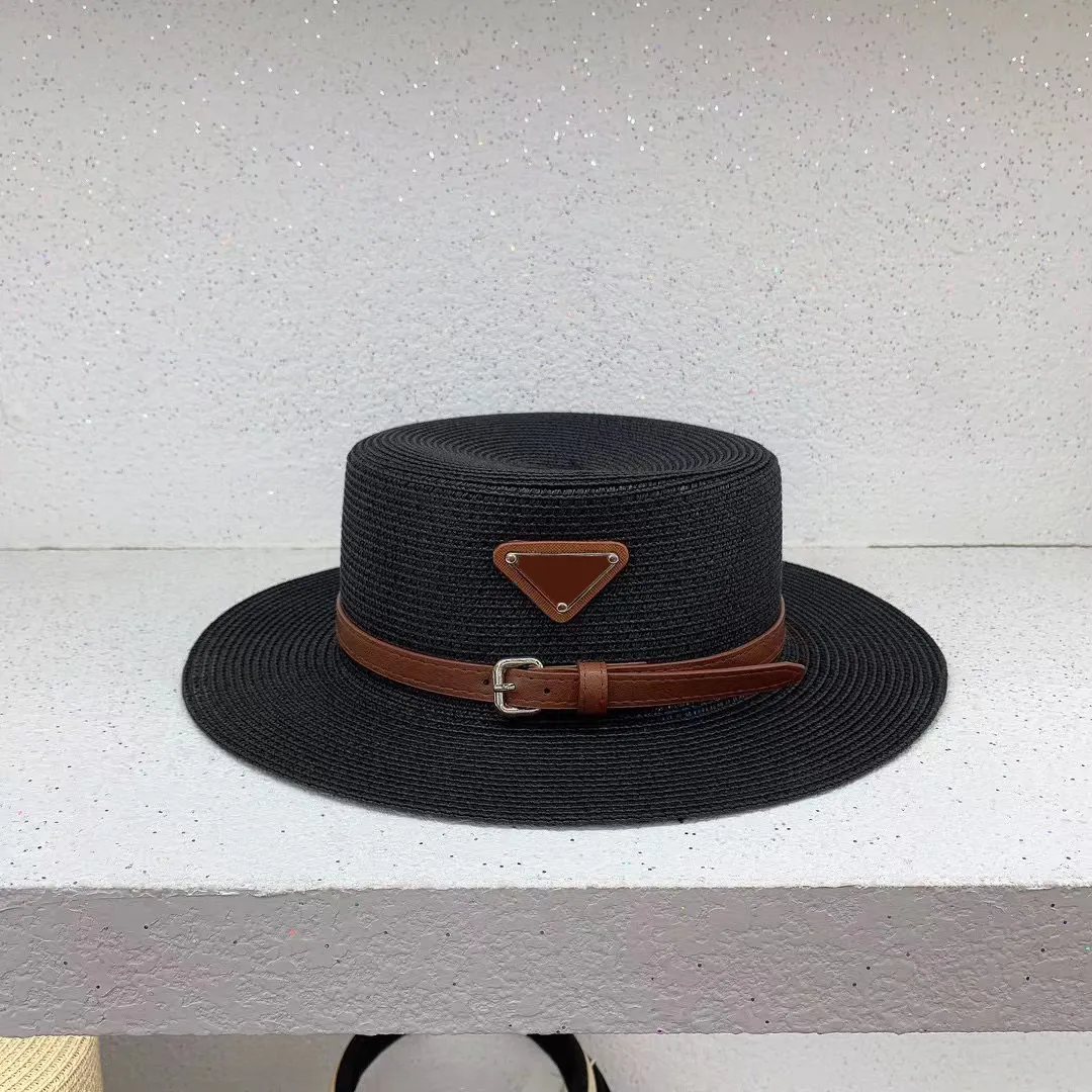 Foldable Round Flat Top Wide Brim Straw Hat For Women And Men Available  Perfect For Summer Beach And Outdoor Holidays From Fashion20221, $39.08