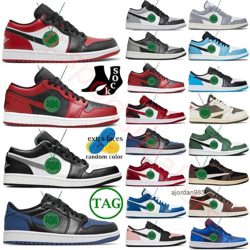 2023 Sapatos de basquete reverso mocha 1s designer mocha jumpman 1 t￪nis de cimento azul verdadeiro Cool Cinza Cinzento Concord Concord Panda Shadow criou o dedo do p￩