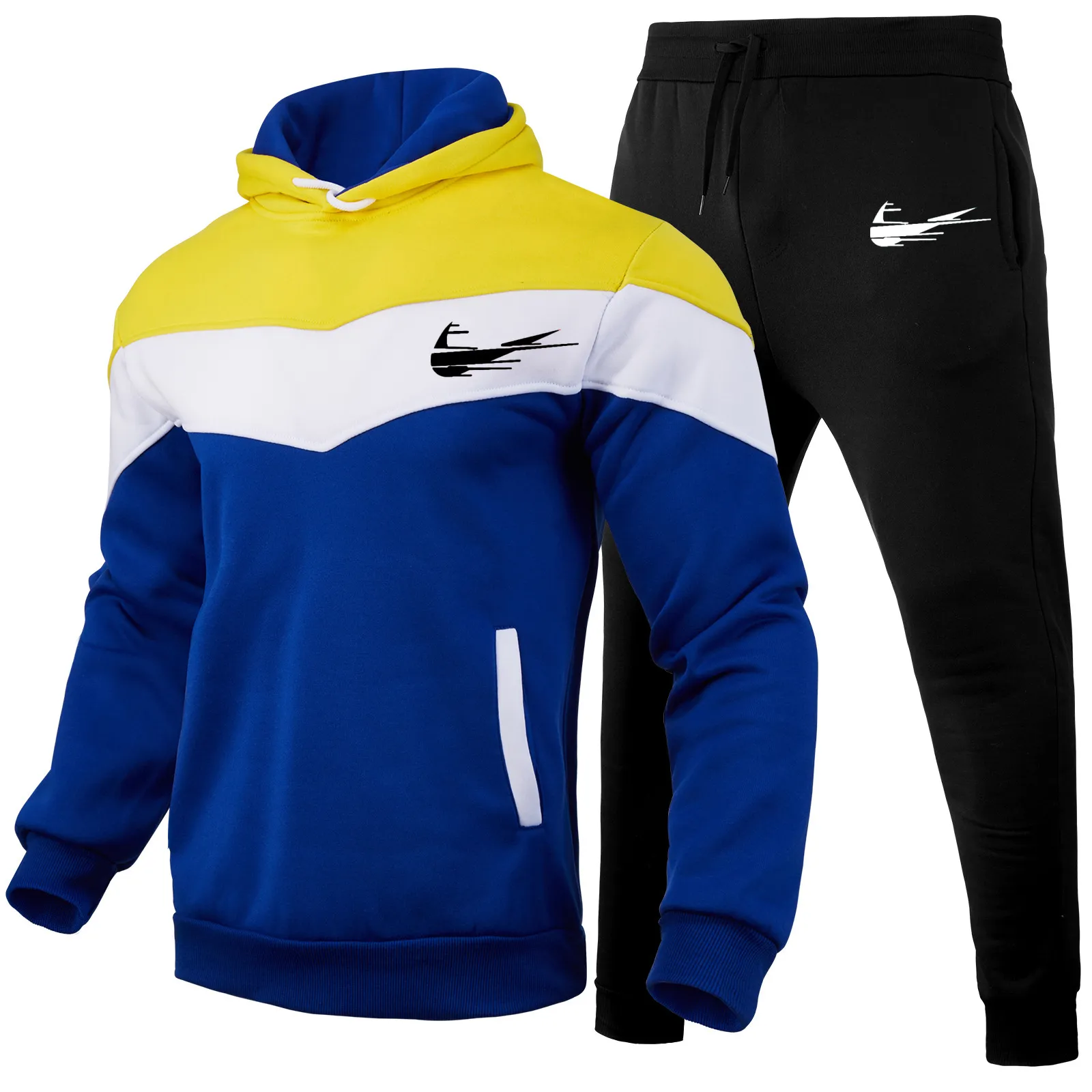 Mens Tracksuits Brand Hoodies Sportswear Men Womens Designer Tv stycken Kl der Loose Hoodie Sweatshirt Pants Set Jogging Nwuk