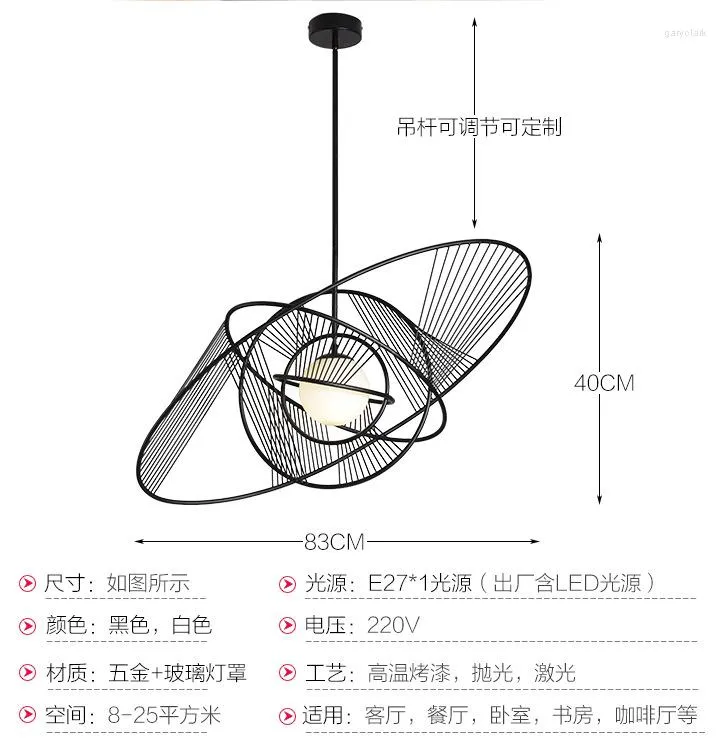 Hangende lampen Noordelijke lichten deco maison kristallen led woonkamer slaapkamer hangende plafond hanglamp