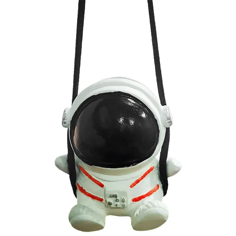 Innendekorationen Schaukel Astronaut Auto Anhänger Auto Charm Rückspiegel Ornament Hängende Ornamente Waren ZubehörInnendekorationenI