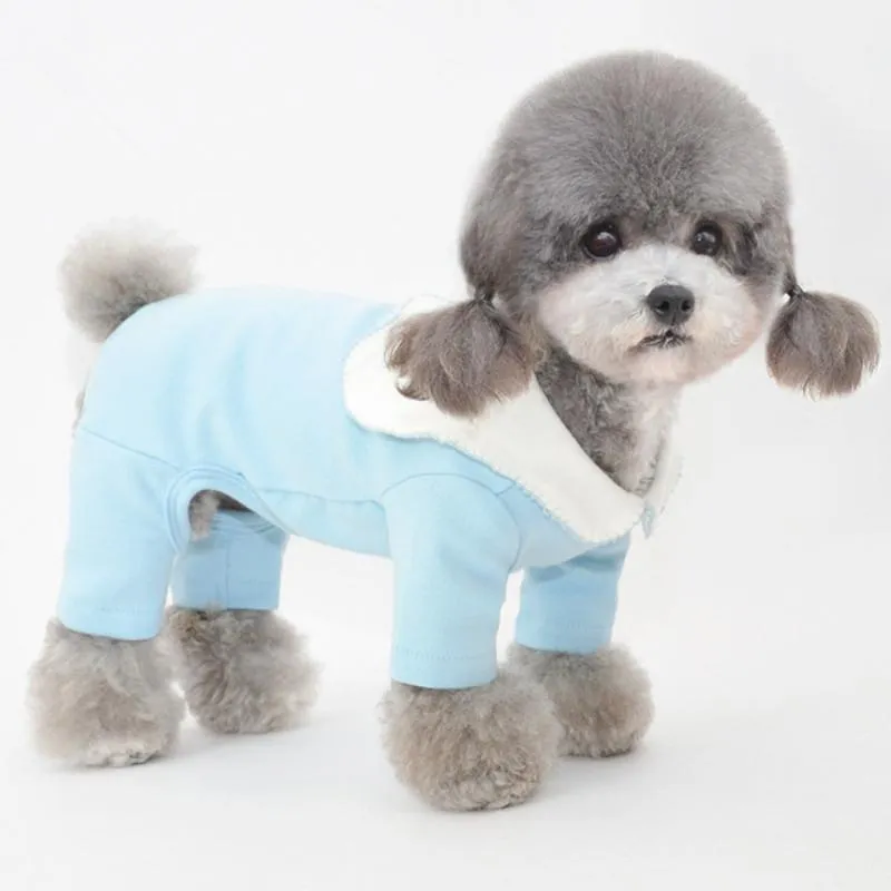 Собачья одежда маленькая одежда для комбинезона пижамы хлопок