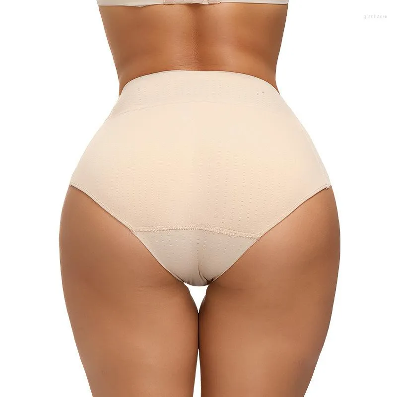 Femmes Shapers Latex maille taille haute slips pantalons pour femmes Sexy sous-vêtements sans couture Posture correcteur BuEnhancement