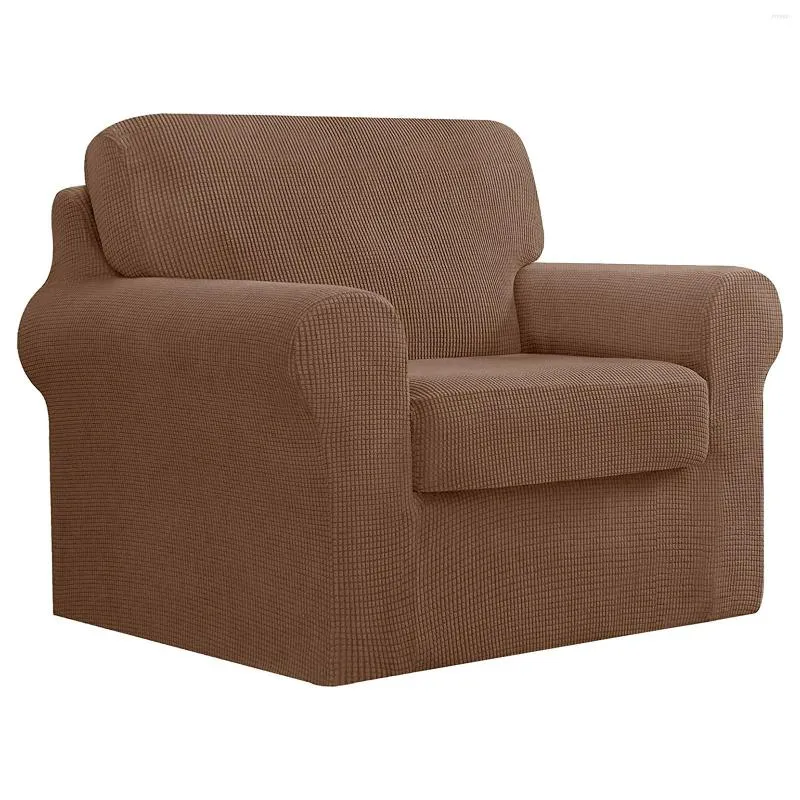 أغطية الكرسي غطاء الأريكة تمتد قابلة للغسل مقعد واحد مقعدة زلة دنة دنة واقي الأثاث النسيج المخلوط